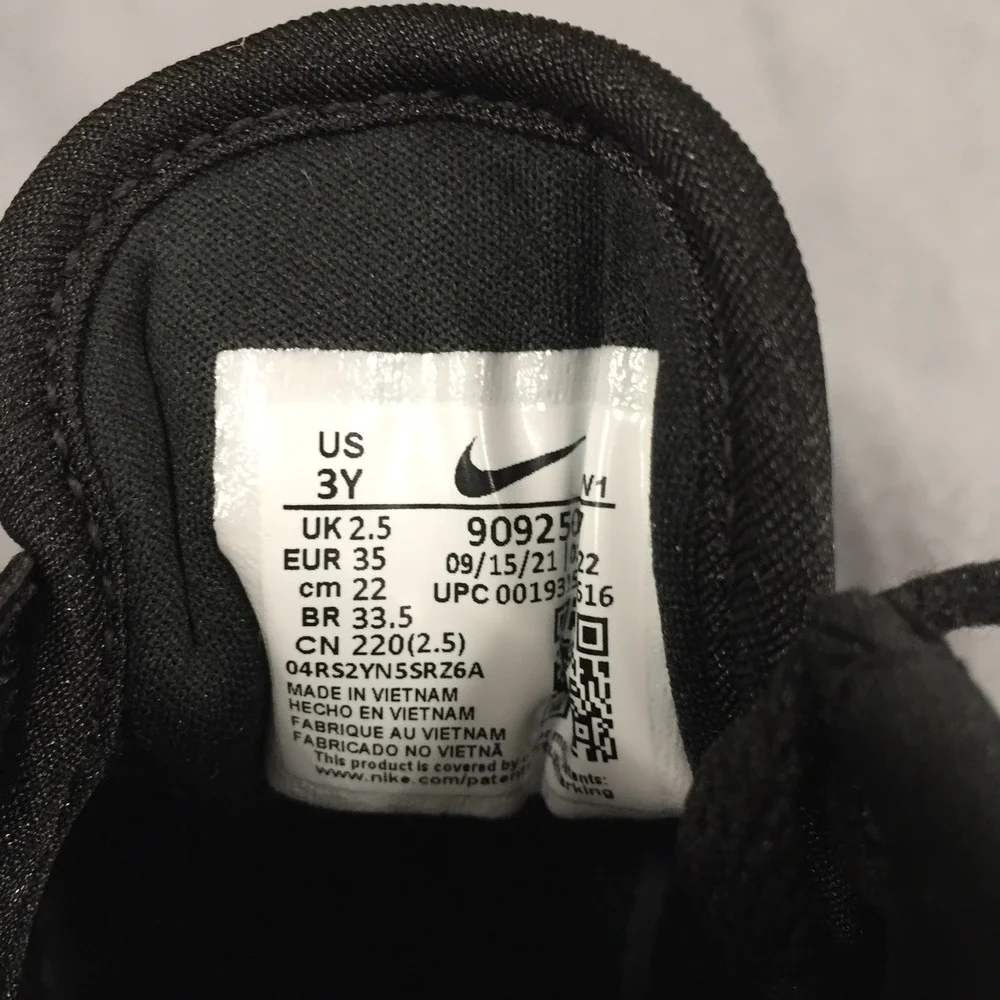 Nike Roshe G Kids Golf Shoes Black White 909250-001 Size 3Y - Picture 4 of 11